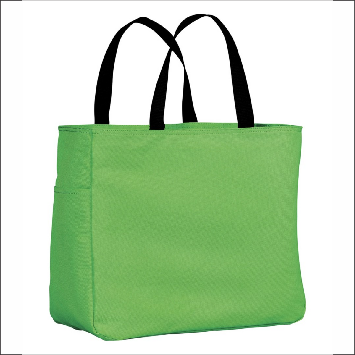 Neon green tote clearance bag