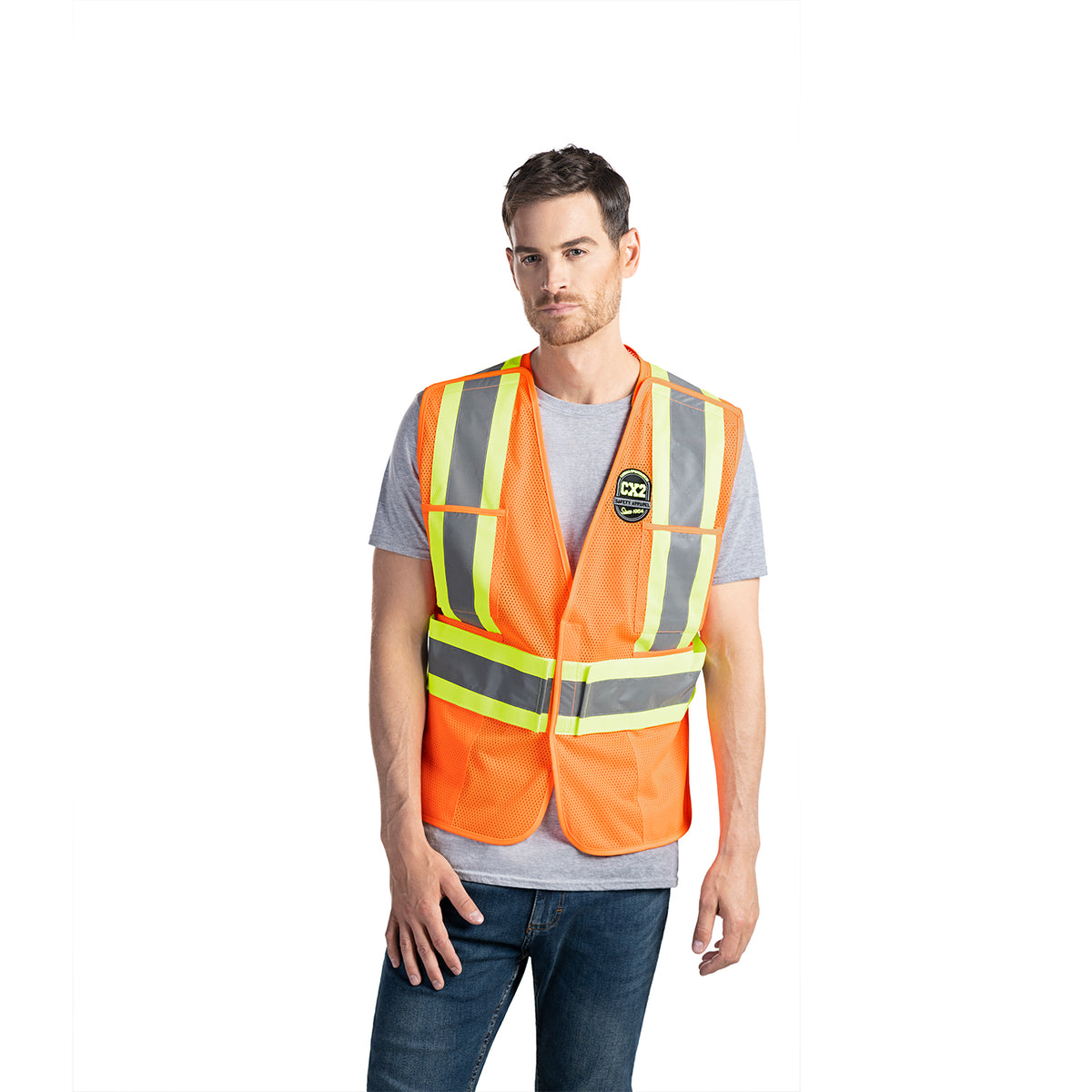Patrol - One Size Hi-Vis Safety Vest - CX2 L01180 – River Signs
