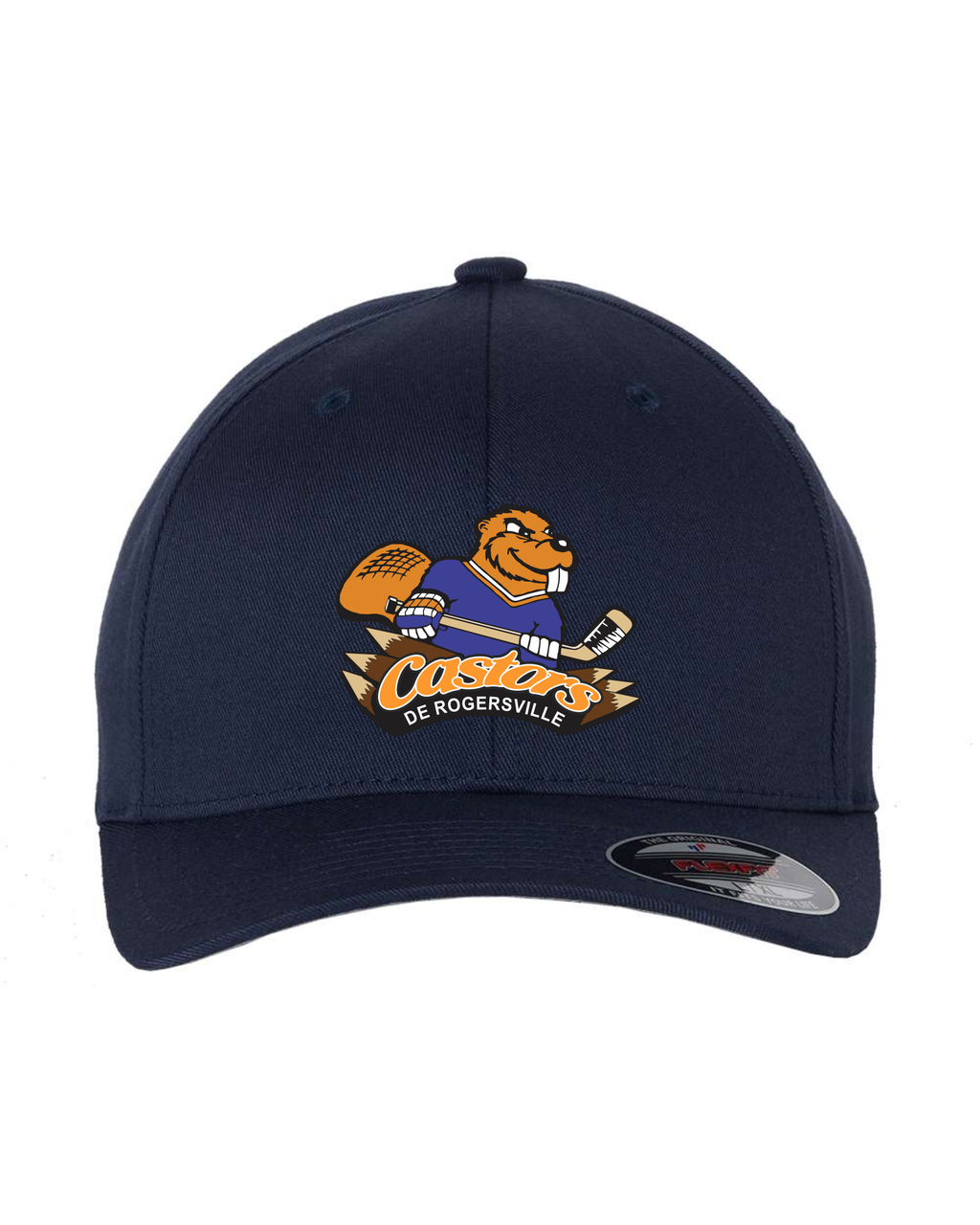 Flexfit Hat Navy -Rogersville Castors 2024-25