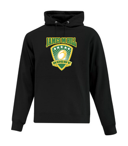 JMH Ladies Rugby - Black Cotton Hoodie