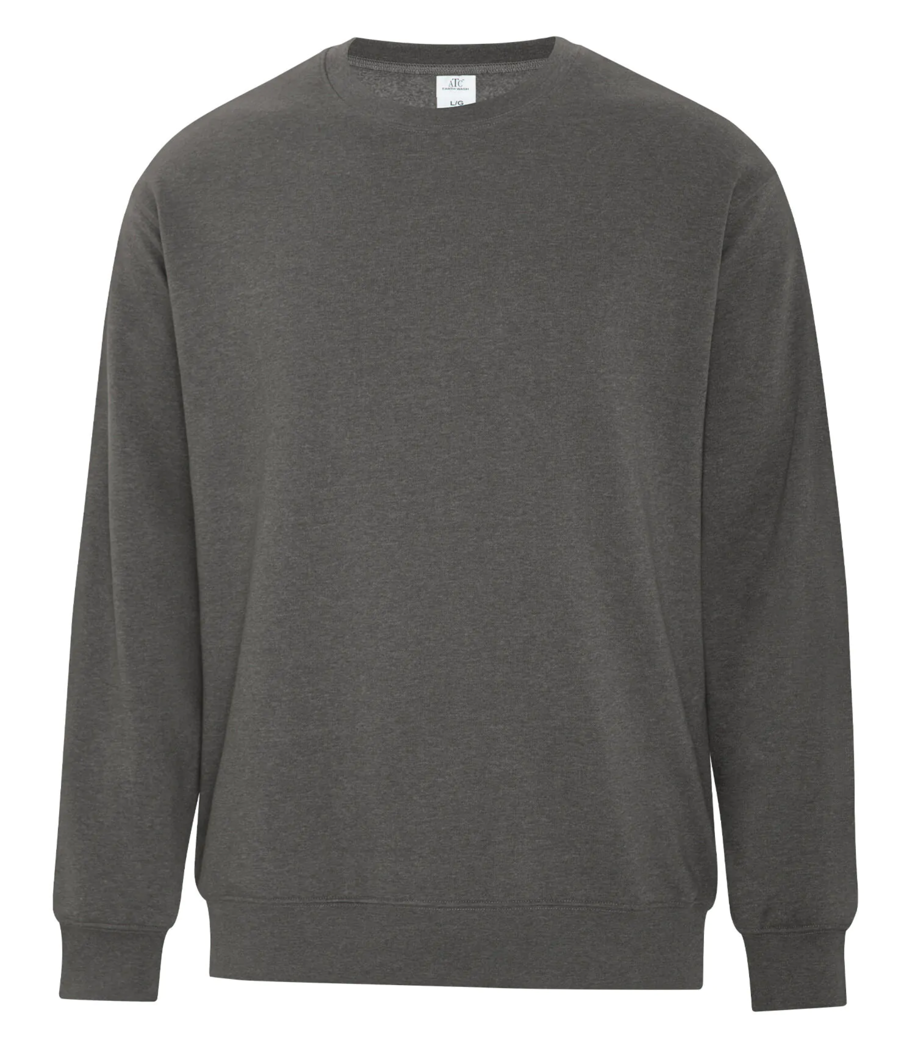 Adult Sweatshirt -Earth Wash Fleece Crewneck- ATC F6400