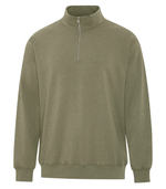 Adult 1/4 ZIP Sweatshirt -Earth Wash Fleece- ATC F6700