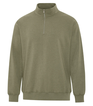 Adult 1/4 ZIP Sweatshirt -Earth Wash Fleece- ATC F6700