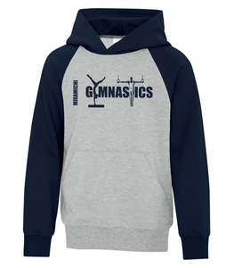 Miramichi Gymnastics - Two-Tone Cotton Hoodie