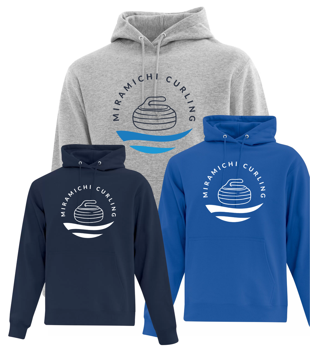 Cotton Hoodie - Miramichi Curling Club - 2024-25