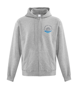 Full Zip-Up Cotton Hoodie - Miramichi Curling Club - 2024 - 25