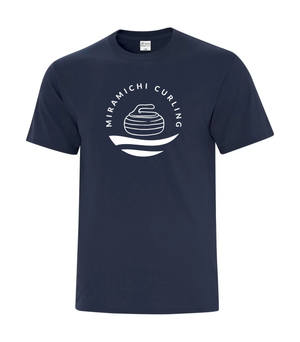 Cotton Blend T-Shirt - Miramichi Curling Club - 2024 - 25