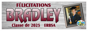 The "Bradley" Banner - 2' x 6'