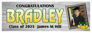 The "Bradley" Banner - 2' x 6'