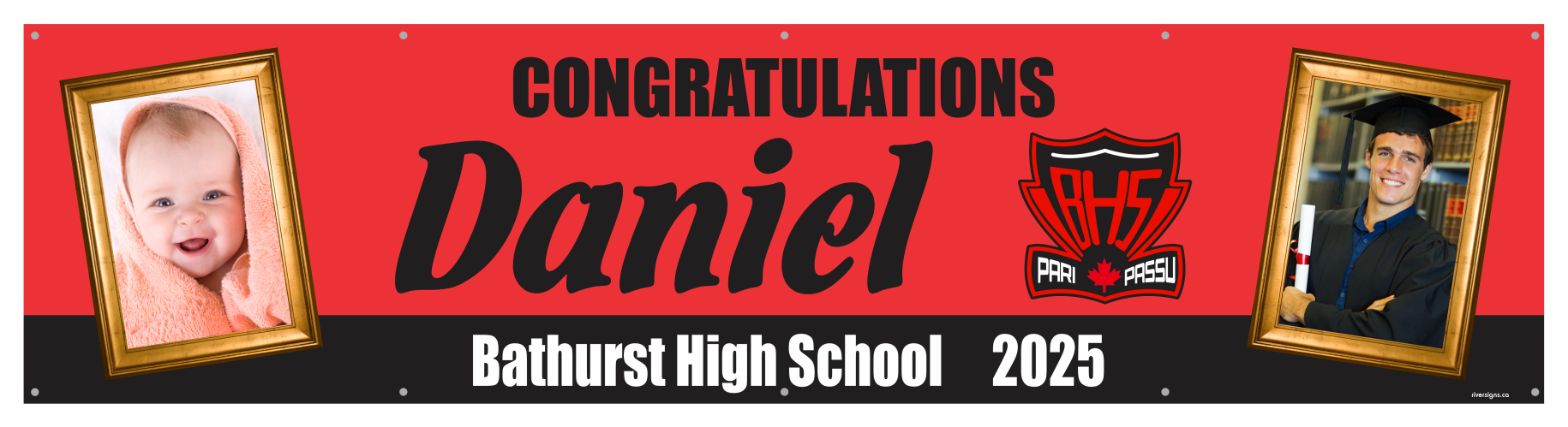 The "Daniel" Banner - 2' x 8'