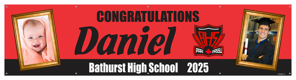 The "Daniel" Banner - 2' x 8'