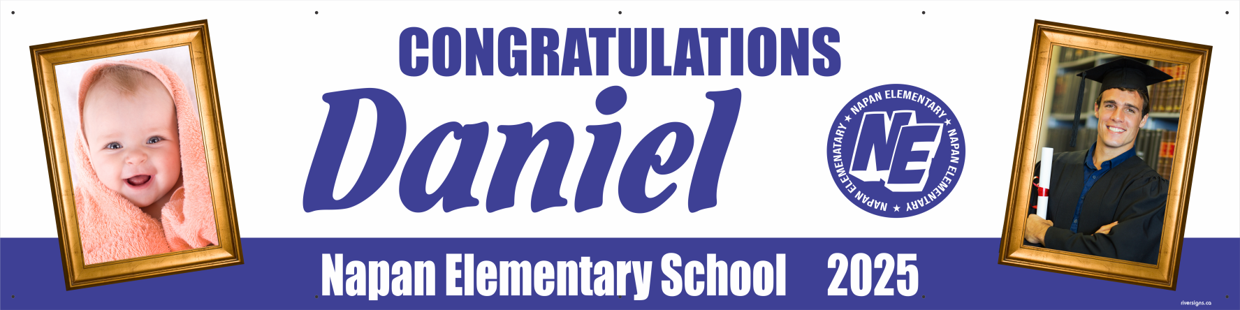 The "Daniel" Banner - 2' x 8'