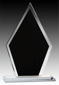 Onyx Series - Arrowhead Clear Black Glass