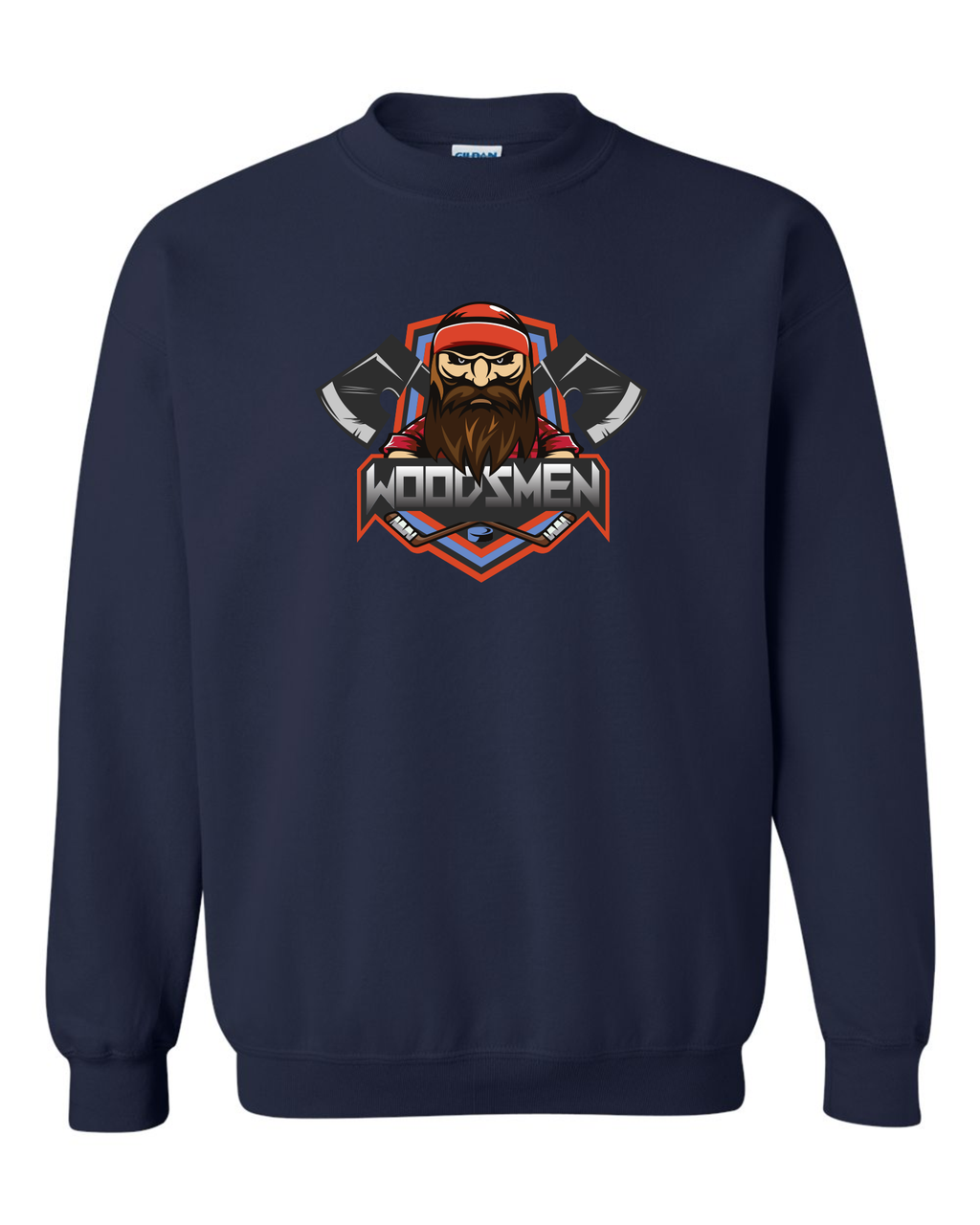 Gildan Heavy Blend Crewneck Sweatshirt - Rogersville Woodsmen 2025