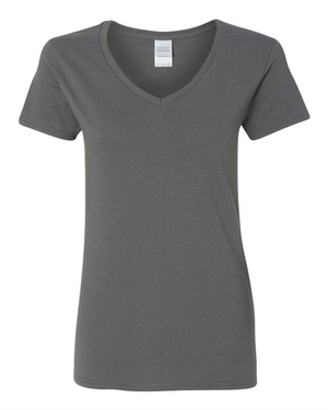 Heavy Cotton™ Women’s V-Neck T-Shirt - Gildan 5V00L