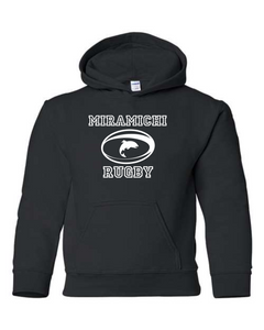 Miramichi Rugby - Black - Cotton Hoodie