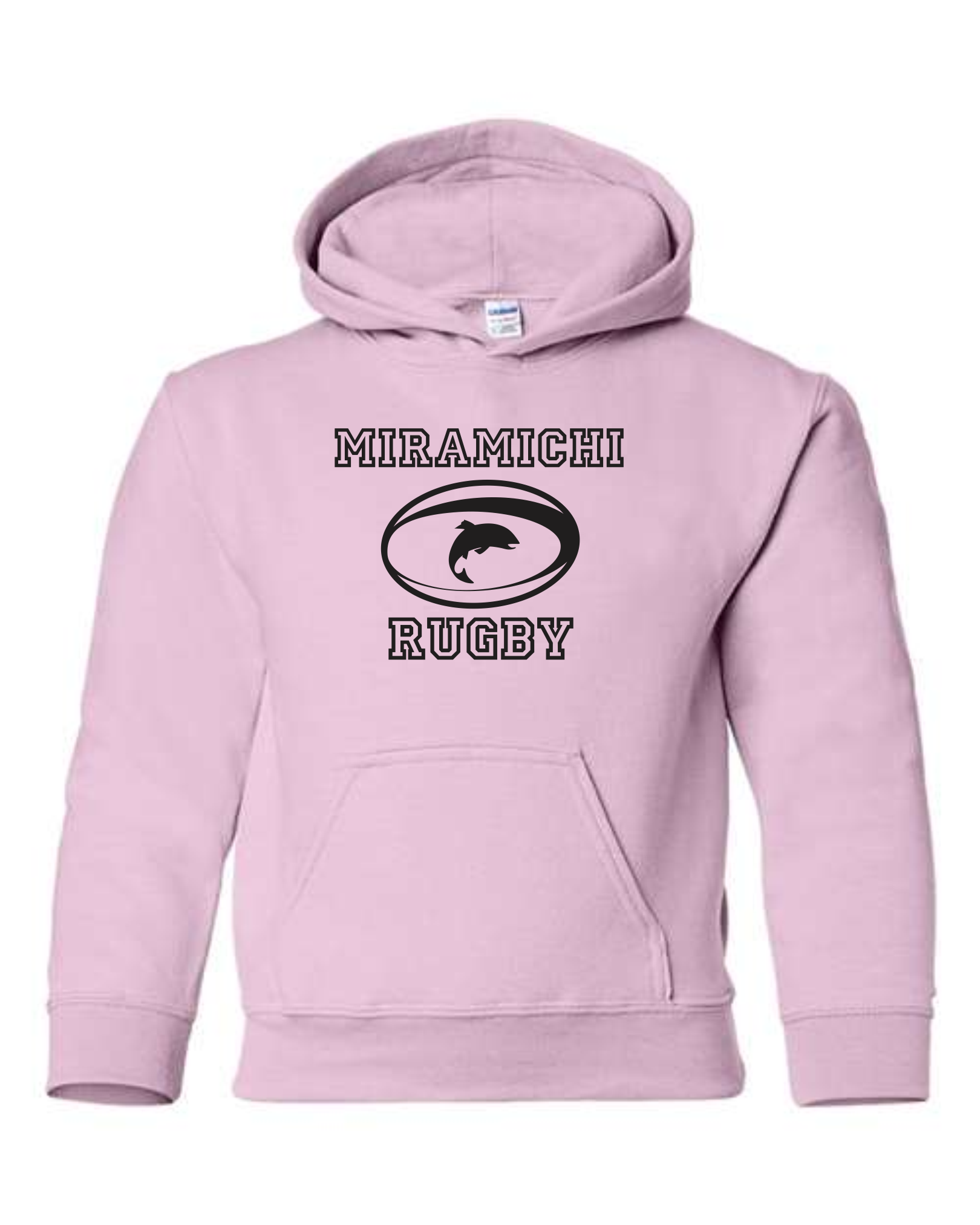 Miramichi Rugby - Pink - Cotton Hoodie