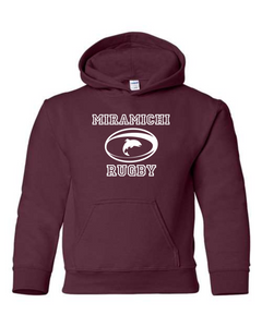 Miramichi Rugby - Maroon - Cotton Hoodie