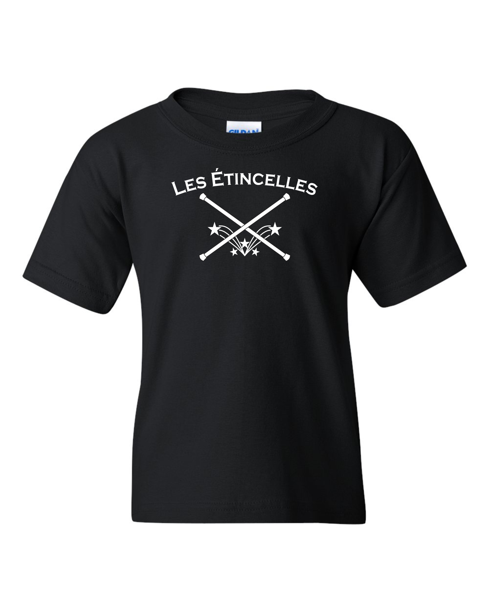 Les Étincelles - Cotton T-Shirt - Gildan 5000/L/B