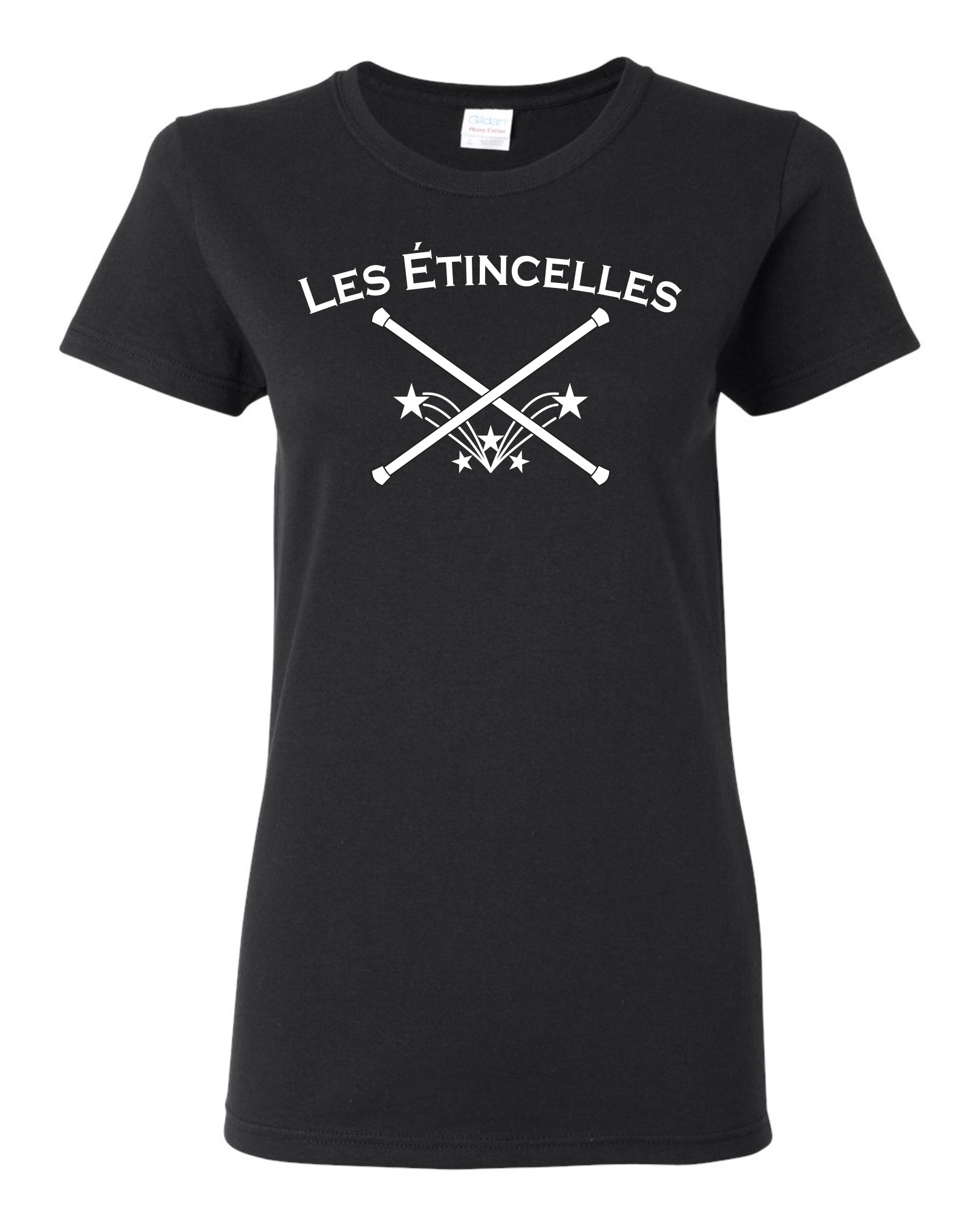 Les Étincelles - Cotton T-Shirt - Gildan 5000/L/B