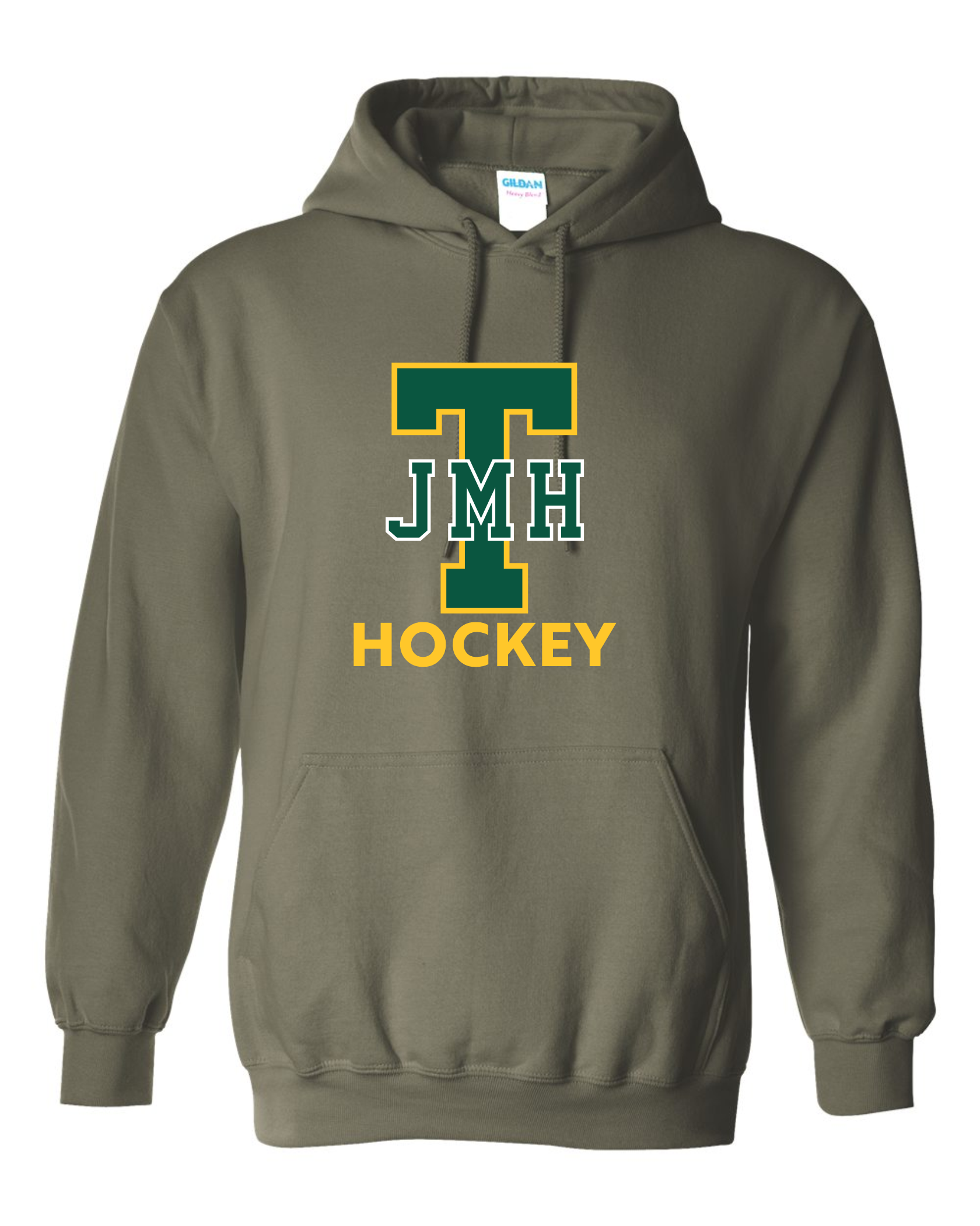 JMH Girls Hockey -Heavy Blend Hooded Sweatshirt- Gildan 18500