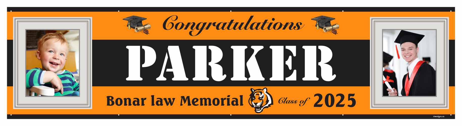 The "Parker" Banner - 2' x 8'