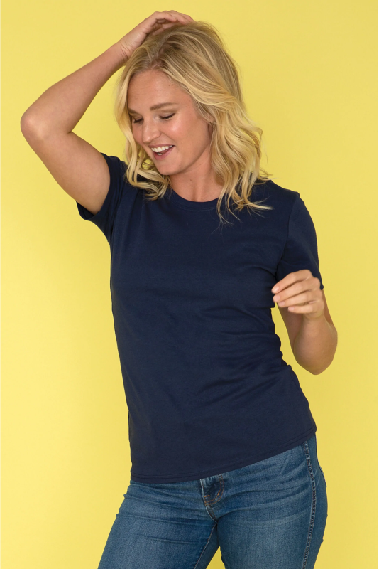 Everyday Side Seam Ladies Tee - ATCS1000L