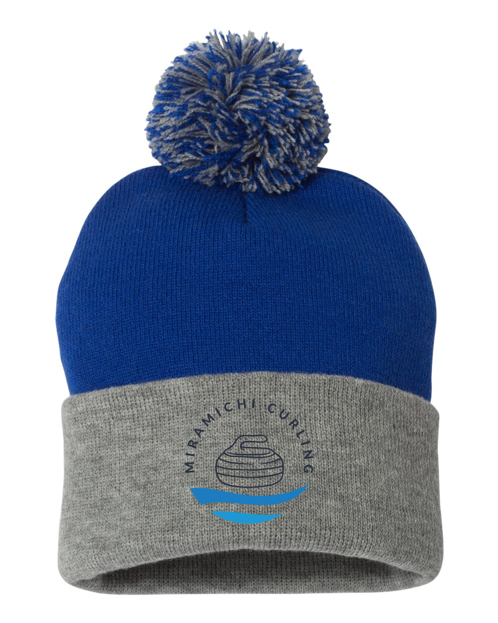 Pom-Pom Toque - Miramichi Curling Club 2024-25