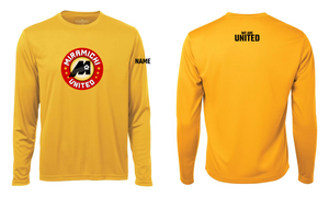 Miramichi United Soccer - ATC Pro Team Long Sleeve Tee - Y350LS & S350LS