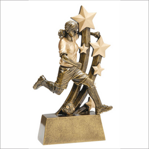 Soccer Female trophy - Sentinel series