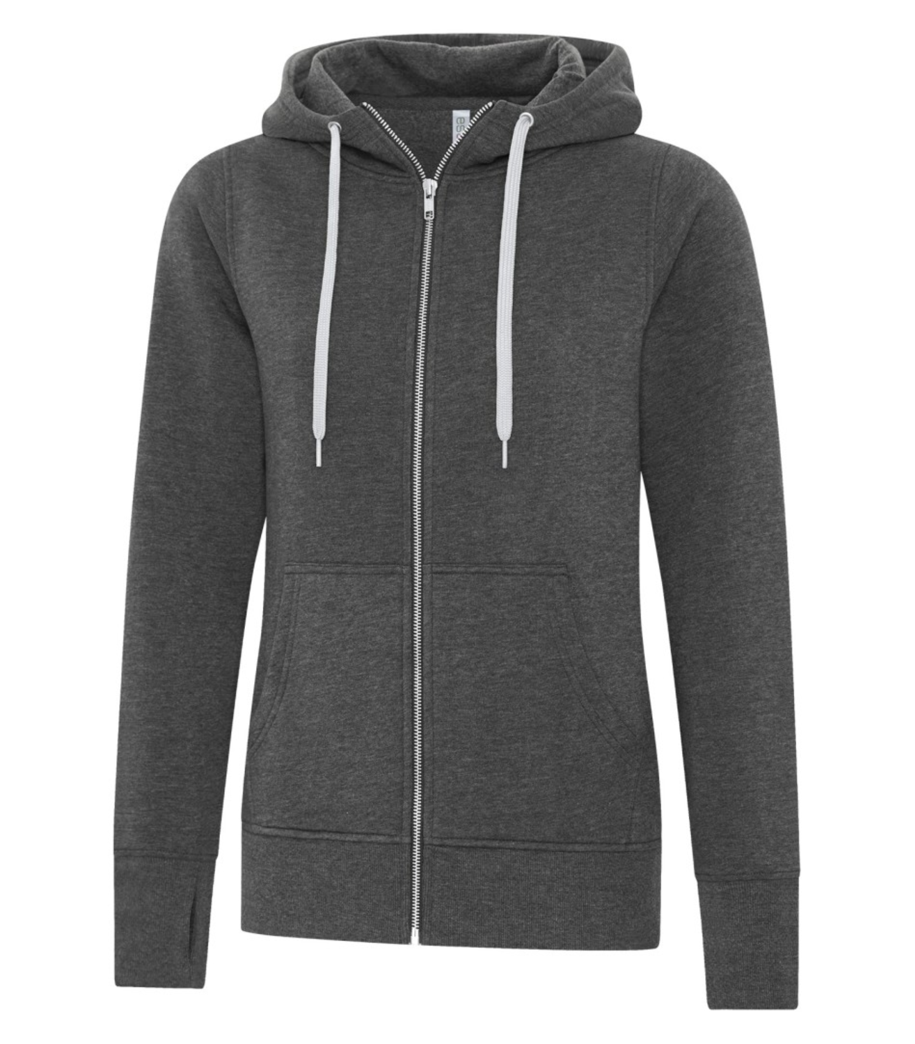 Ladies Full-Zip Hoodie - Cotton/Polyester - ATC L2018