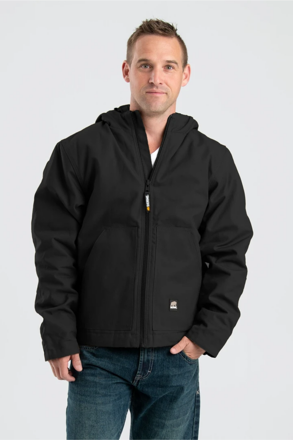 Berne - Heritage Duck Hooded Jacket - HJ65