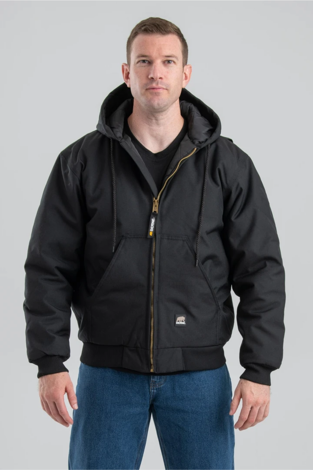 Berne - Icecap Insulated Hooded Jacket - NJ51