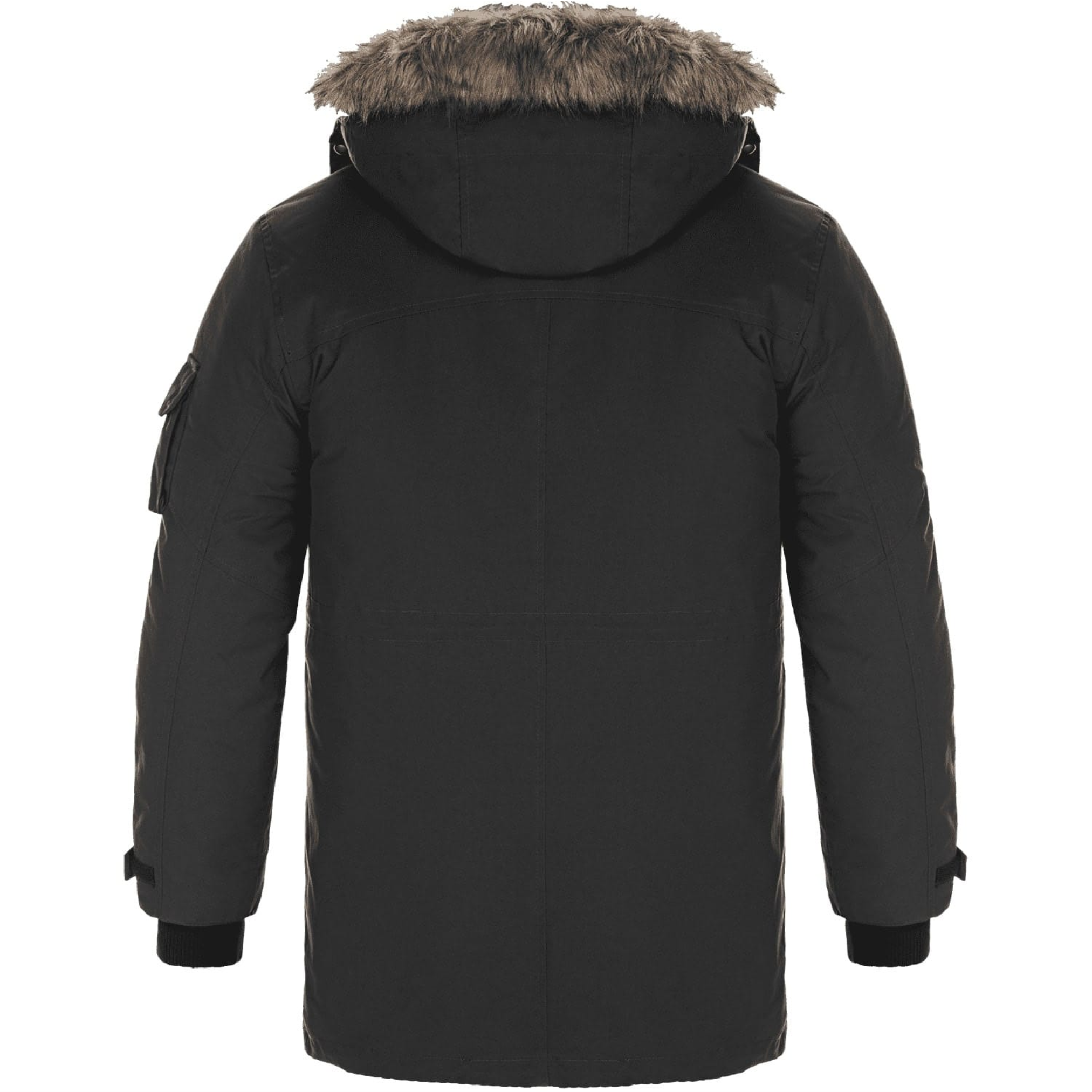 Clam Outdoors EdgeX Cold Weather Parka, Men's, 3XL, Black/Charcoal