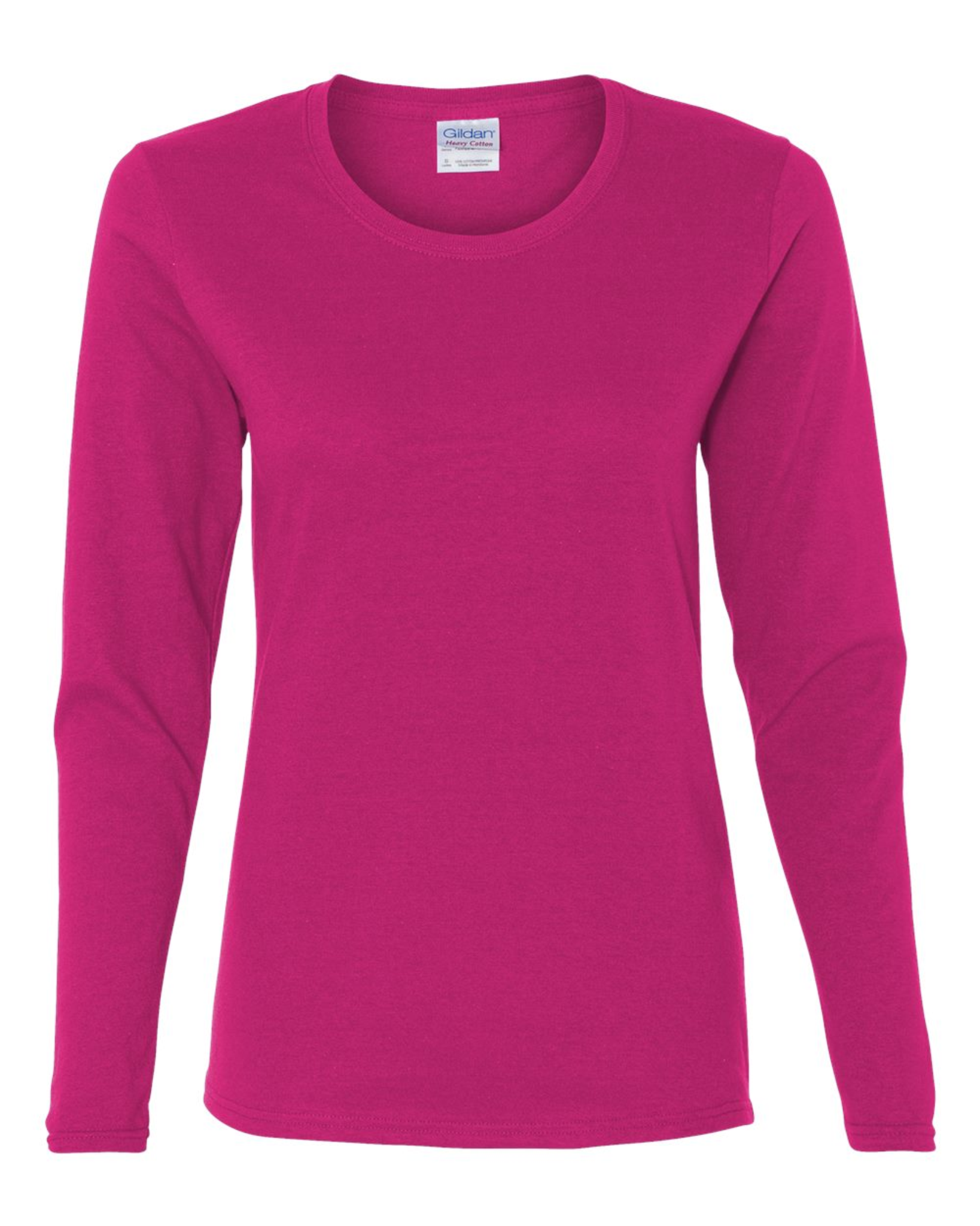 Ladies Long Sleeve Shirt - Cotton - Gildan 5400L – River Signs