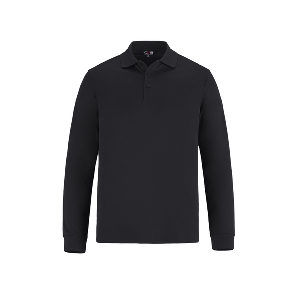 Birdie - Long Sleeve Pique Mesh Men's Polo - CX2 S05737 – River Signs