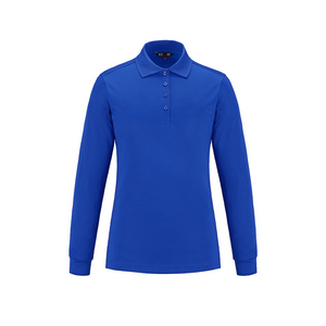 Birdie - Long Sleeve Pique Mesh Ladies Polo - CX2 S05738