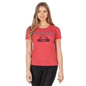 Liberty - Ladies Cotton/Poly Crew Neck Tee - Muskoka Trail S05918