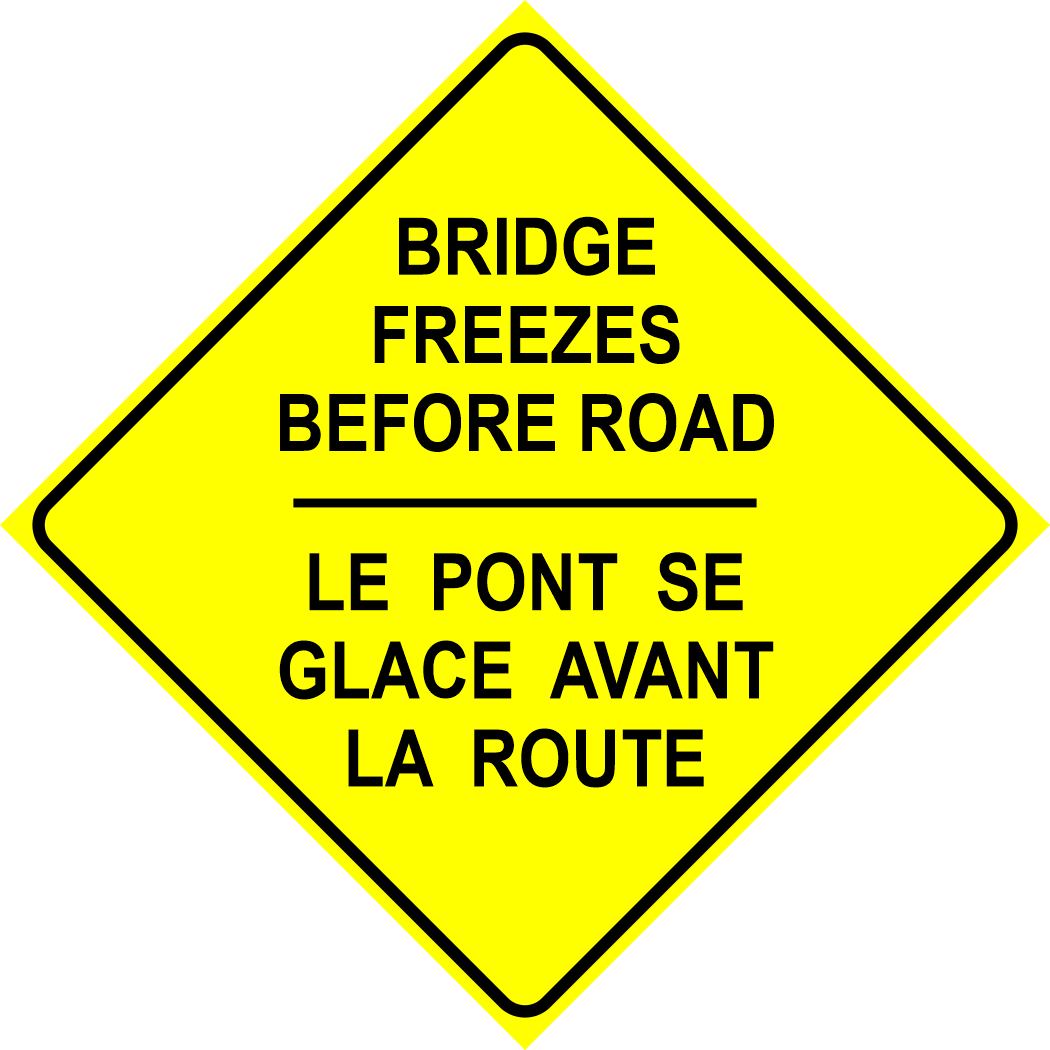 Bridge Freezes Sign MUTCDC