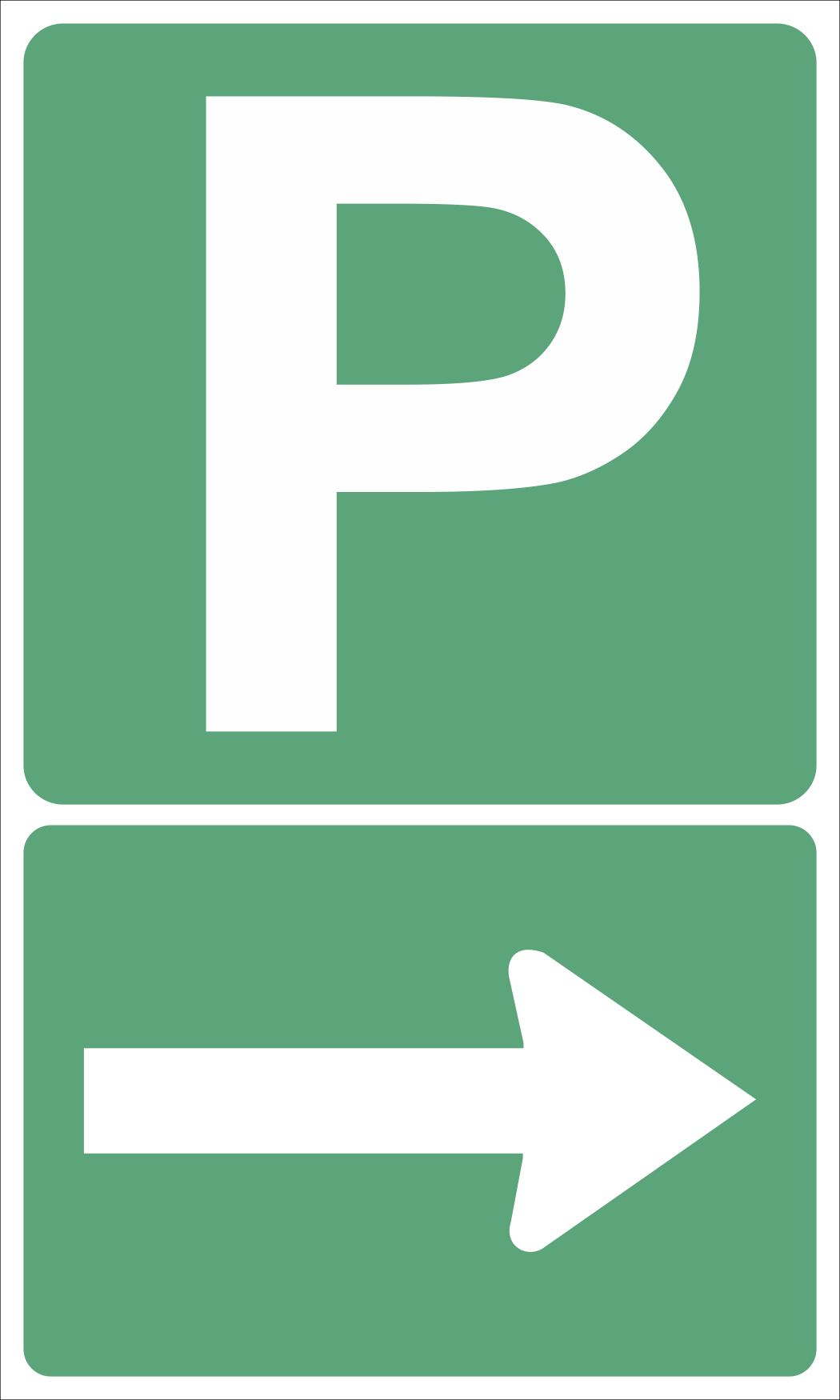 Parking Right Sign MUTCDC